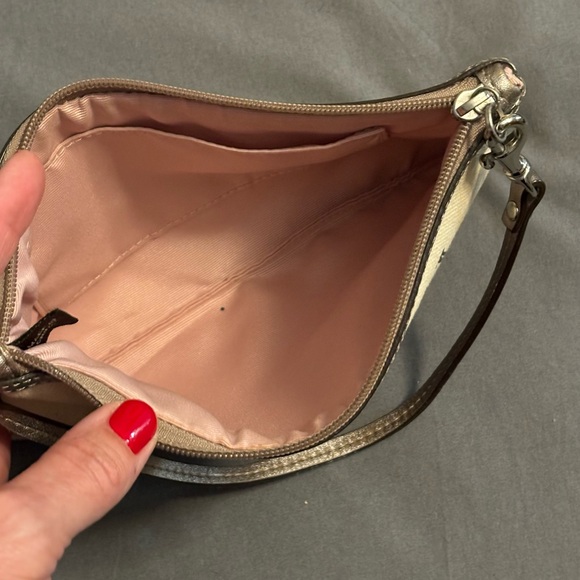 Coach Canvas Beachy Wristlet - Picture 4 of 6
